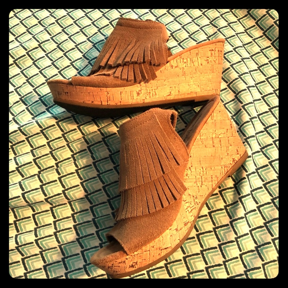 SOLD!!!!!!    Fringe Wedges